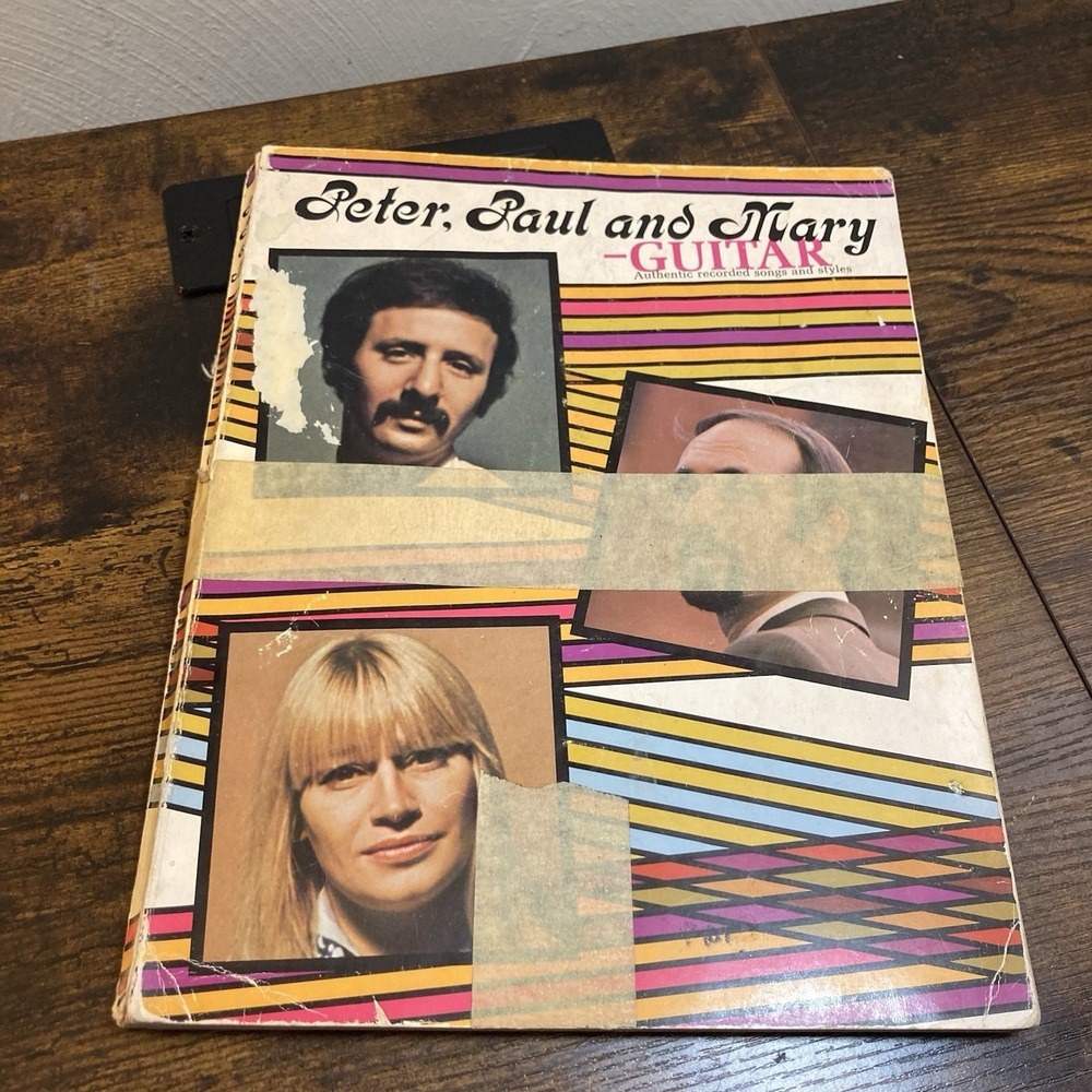 PETER, PAUL and MARY - Guitar Chord Songbook - music for 32 PP&M Classic Songs